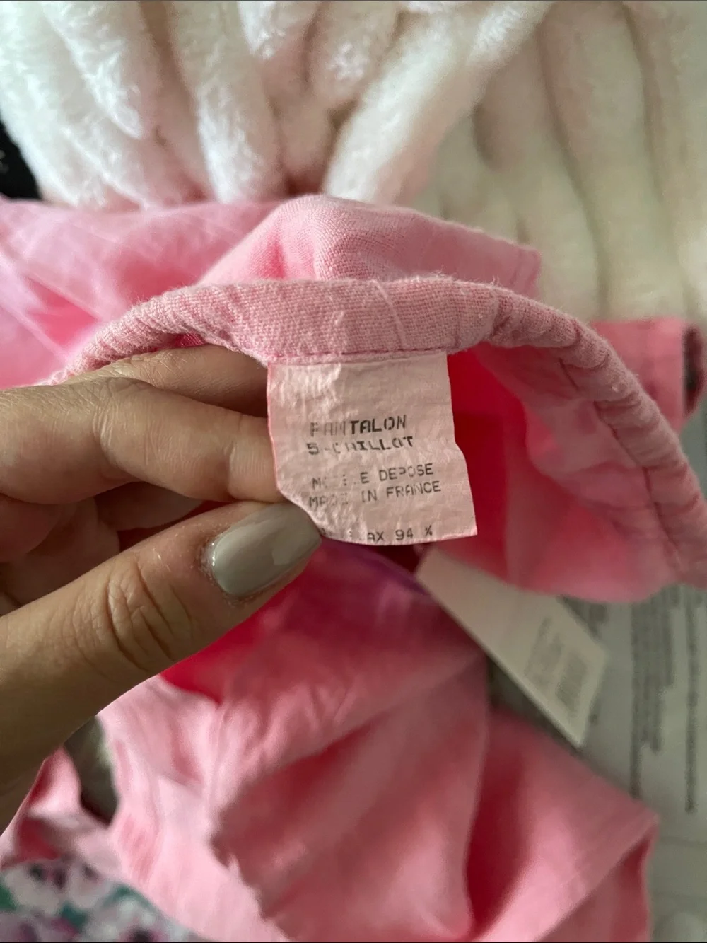 Pink Drawstring Linen Pants - Picture 10 of 11